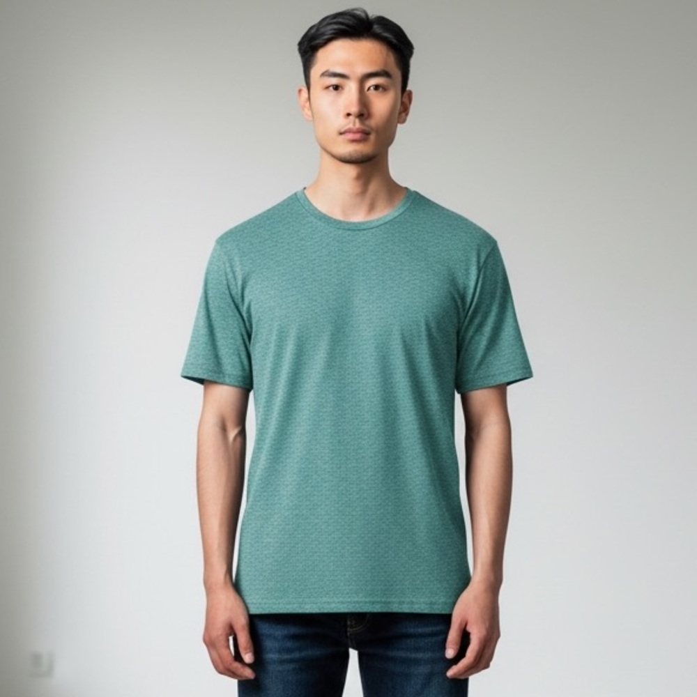 🔥 OLD NAVY Men's Soft Washed Green T-Shirt Size M